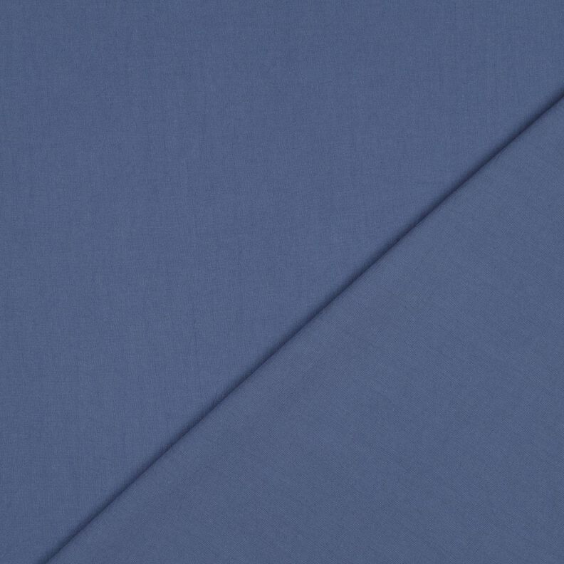 Bomuldsstof Kr&oslash;llet forvasket &ndash; jeansbl&aring;,  image number 3