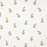Musselin/Dobbelt-Crincle stof Pære Digitaltryk | Poppy Fabrics – hvid/guloliven,  thumbnail number 1