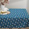 Bomuldsstof cretonne måger – marineblå,  thumbnail number 6