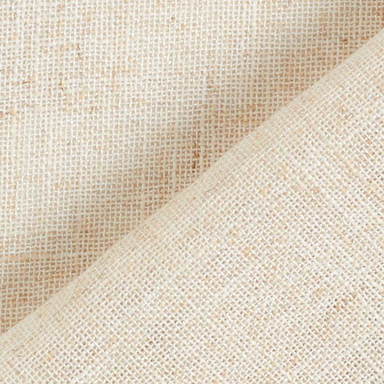 Gardinstof Jute-look 280 cm – natur,  image number 4