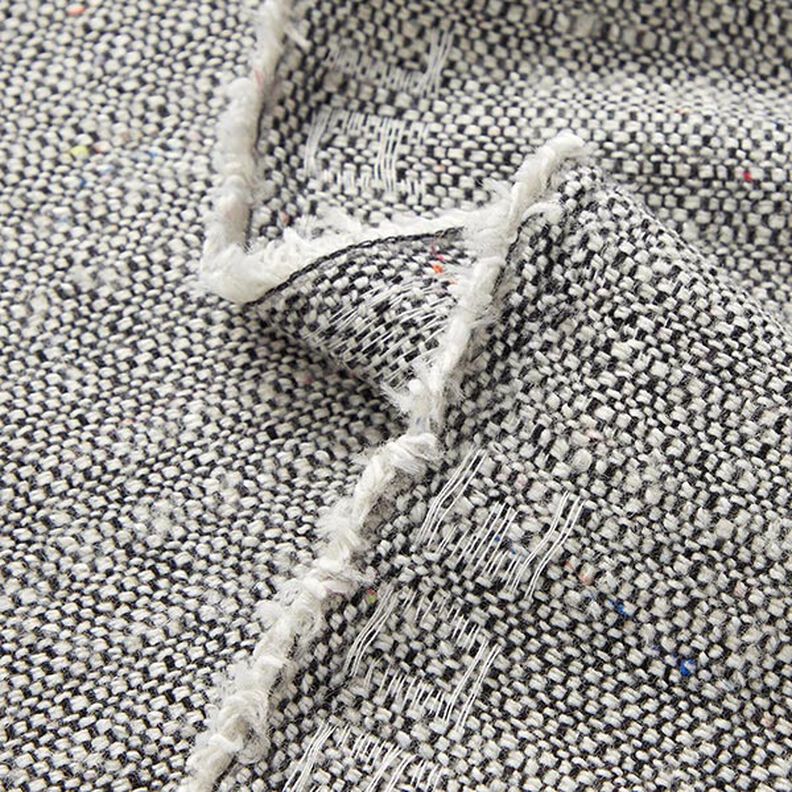 Tweed uldblanding salt & peber – grå,  image number 3
