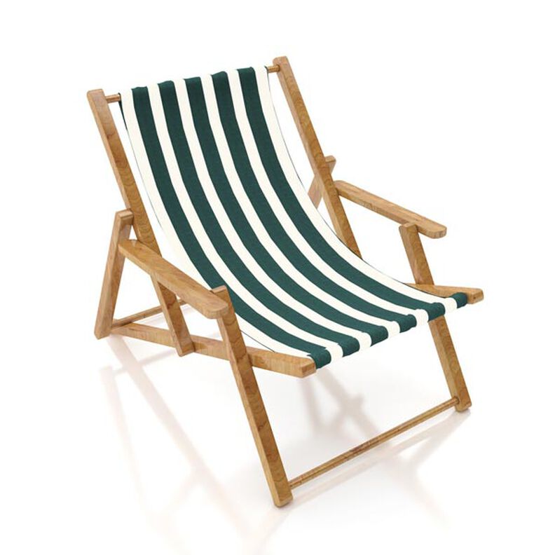 Outdoor stof Acrisol Listado – uldhvid/mørkegrøn,  image number 7