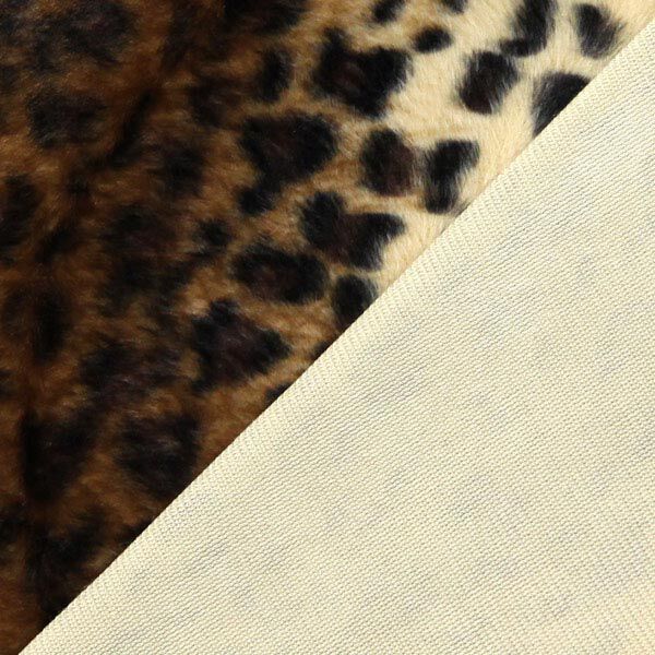 Kunstpels leopard – beige,  image number 3