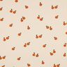 GOTS Bomuldsjersey appelsiner | Poppy Fabrics – lysebeige/karamel,  thumbnail number 1