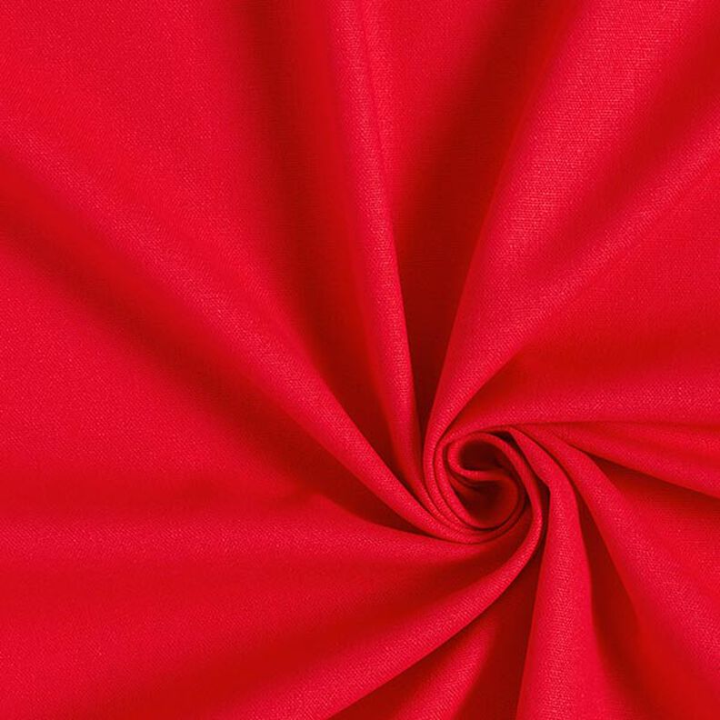 Viskose-hør-miks Ensfarvet – rød,  image number 1
