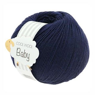 Cool Wool Baby, 50g | Lana Grossa – natblå, 