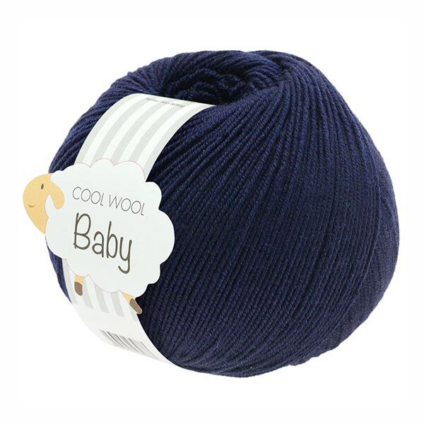 Cool Wool Baby, 50g | Lana Grossa – natblå,  image number 1