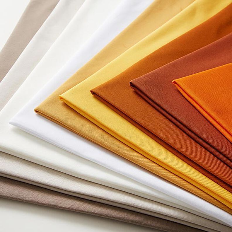 Bomuldsjersey Medium ensfarvet – sort,  image number 12