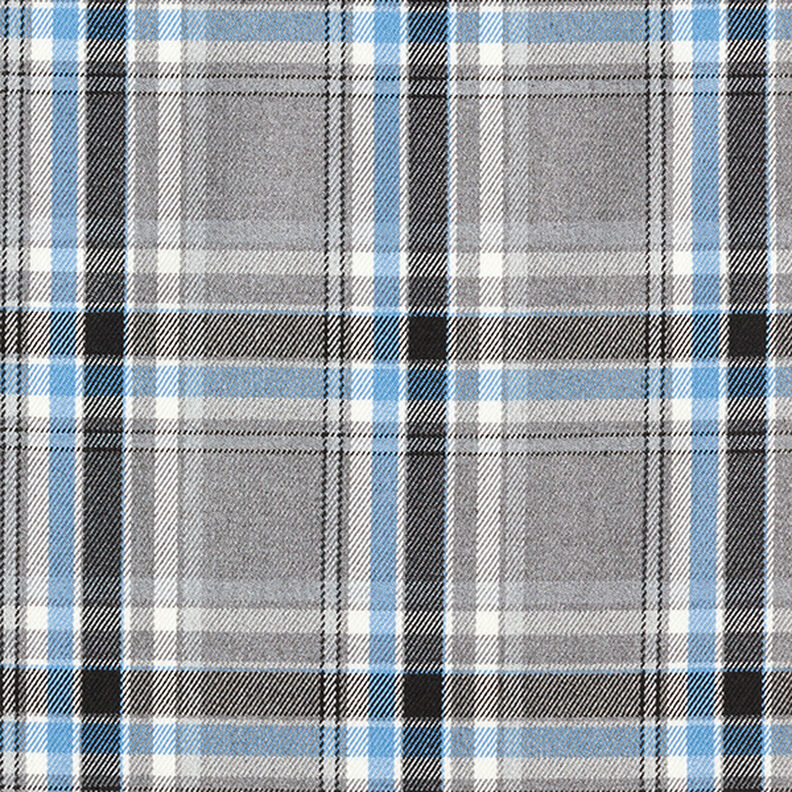 Buksestretch Skotskternet – grå/sort,  image number 1