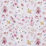 Rib-jersey Delikate vilde blomster, digitaltryk – pastelhyld/rødlilla,  thumbnail number 1