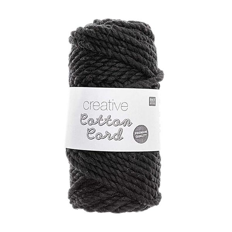 Creative Cotton Cord [5mm] | Rico Design – sort,  image number 1