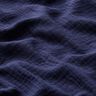 GOTS Musselin/Dobbelt-Crincle stof | Tula – marineblå,  thumbnail number 3