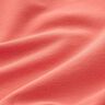 Let French Terry ensfarvet – koral,  thumbnail number 2