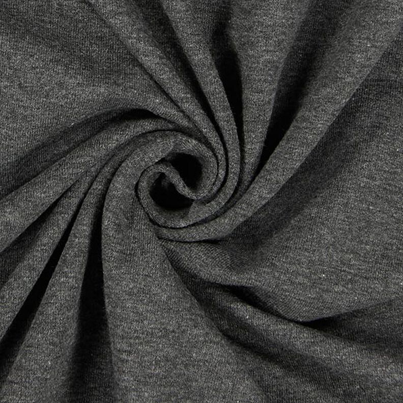 Let French Terry Melange – antracit,  image number 2