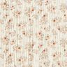 Musselin/Dobbelt-Crincle stof Små blomster – uldhvid,  thumbnail number 1
