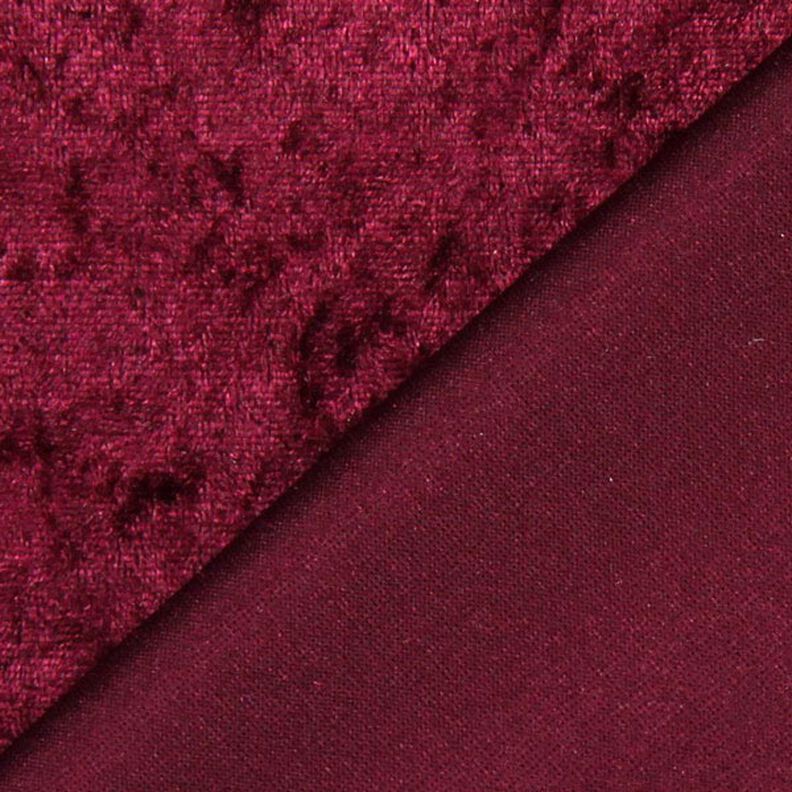 Nervøst velour – bordeaux,  image number 3