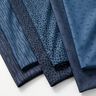 Stretch jeans afbrudte striber – marineblå,  thumbnail number 5