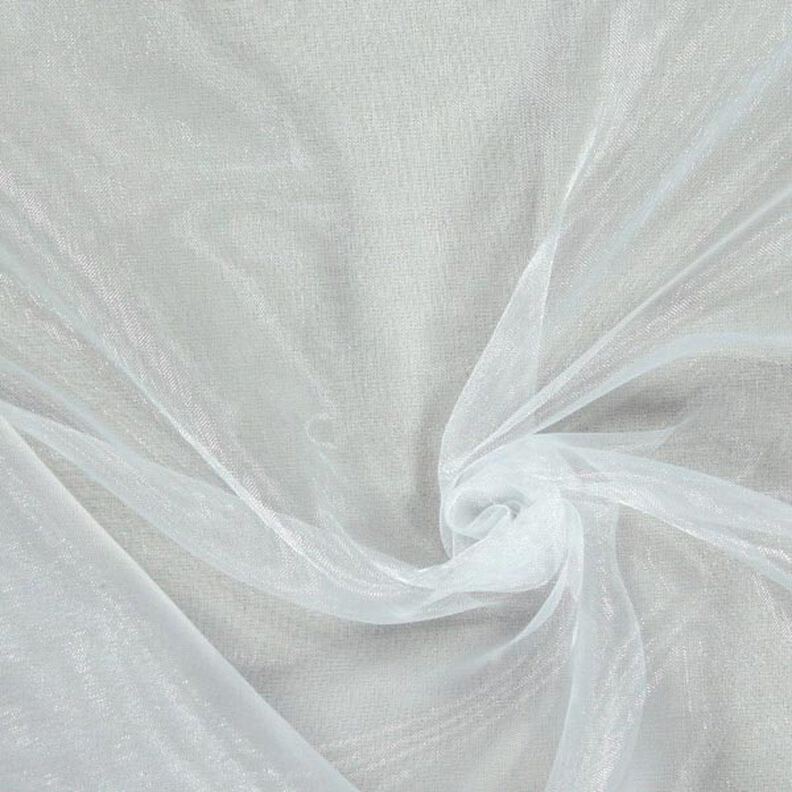 Organza – hvid,  image number 1