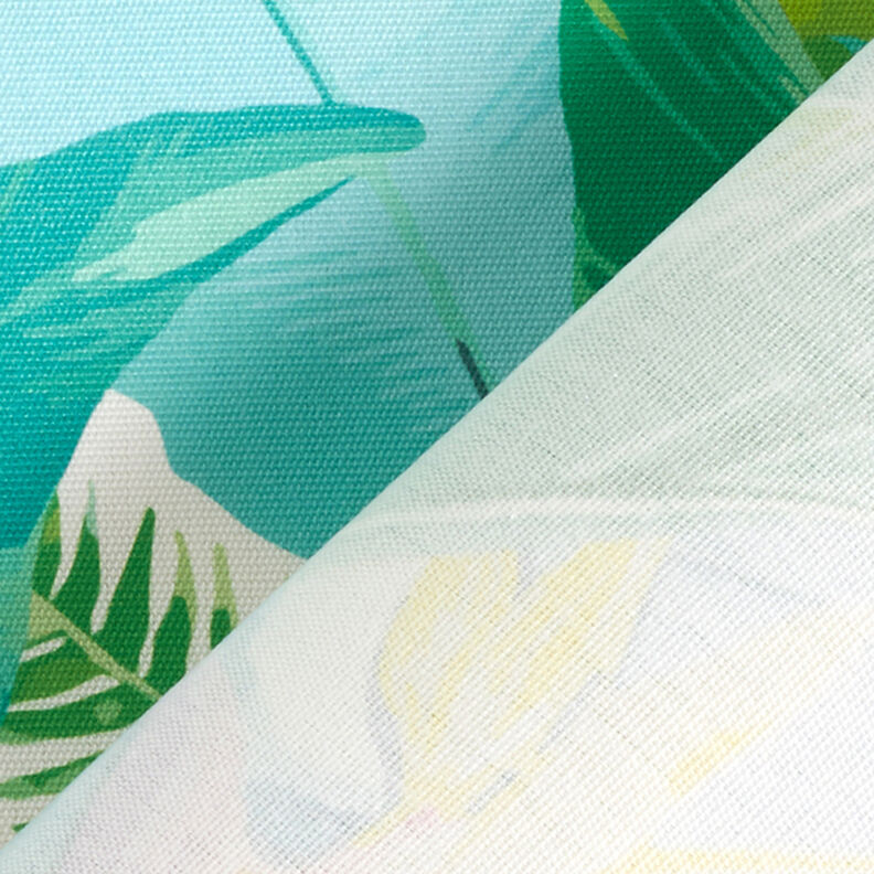 Outdoorstof Canvas tropisk urskov – azur,  image number 4