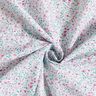 Bomuldsstof Poplin sarte blomster – pebermynte/pastelviolet,  thumbnail number 3