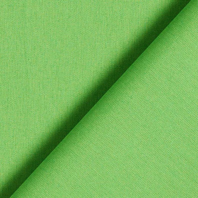 Bomuldspoplin Ensfarvet – græsgrøn,  image number 5