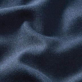 Viskose-hør-miks Ensfarvet – marineblå | Reststykke 70cm, 