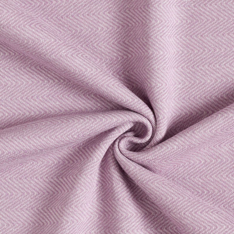 Wintersweat, tv&aelig;rg&aring;ende striber &ndash; lavendel/hvid,  image number 3