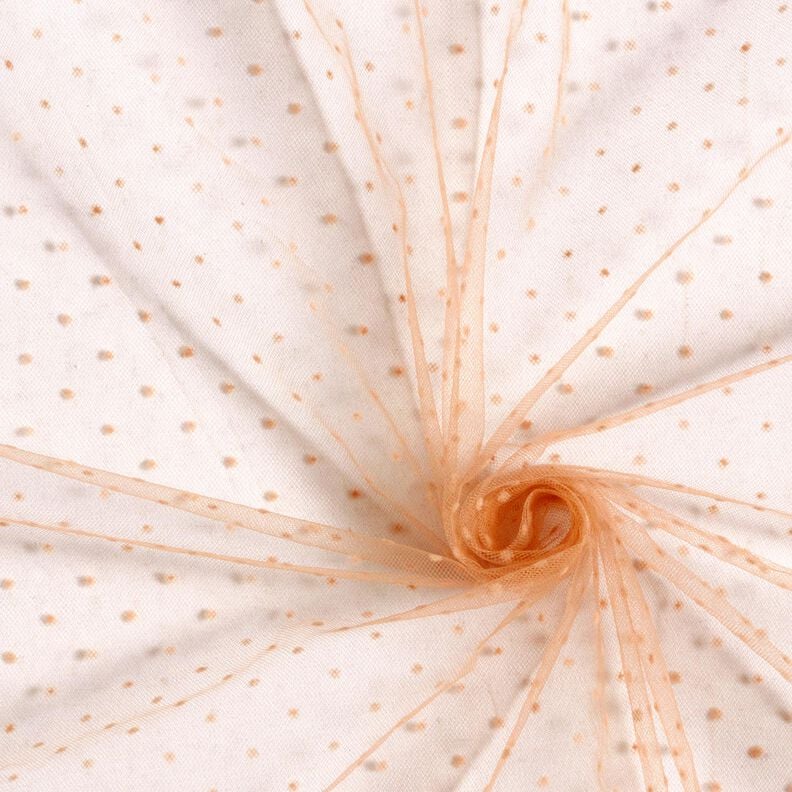 Tyl fløjlspunkter – beige,  image number 3