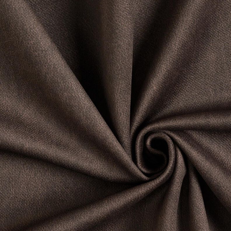 Polsterstof fl&oslash;jlslook &ndash; sortbrun,  image number 1