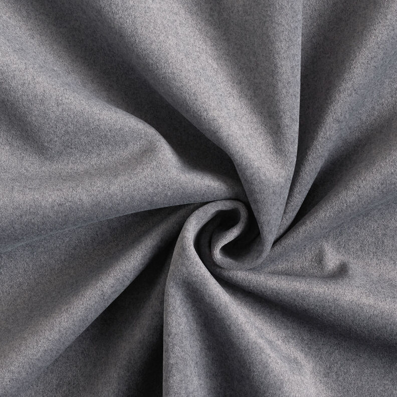 Termo-gardinstof fint melange – antracit,  image number 1