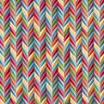 Dekorationsstof Gobelin kulørt zigzag – lysegul,  thumbnail number 1