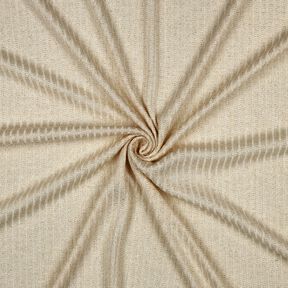 Ribstrik lurex – uldhvid/gold metallic, 