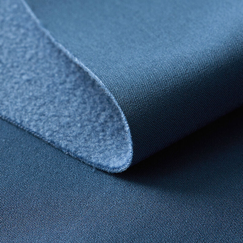 Softshell Ensfarvet – jeansblå,  image number 5
