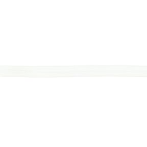 Elastisk indfatningsbånd  blank [15 mm] – hvid, 