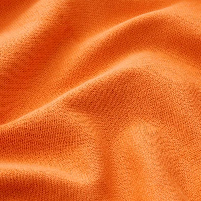 Rib stof ensfarvet – orange,  image number 4