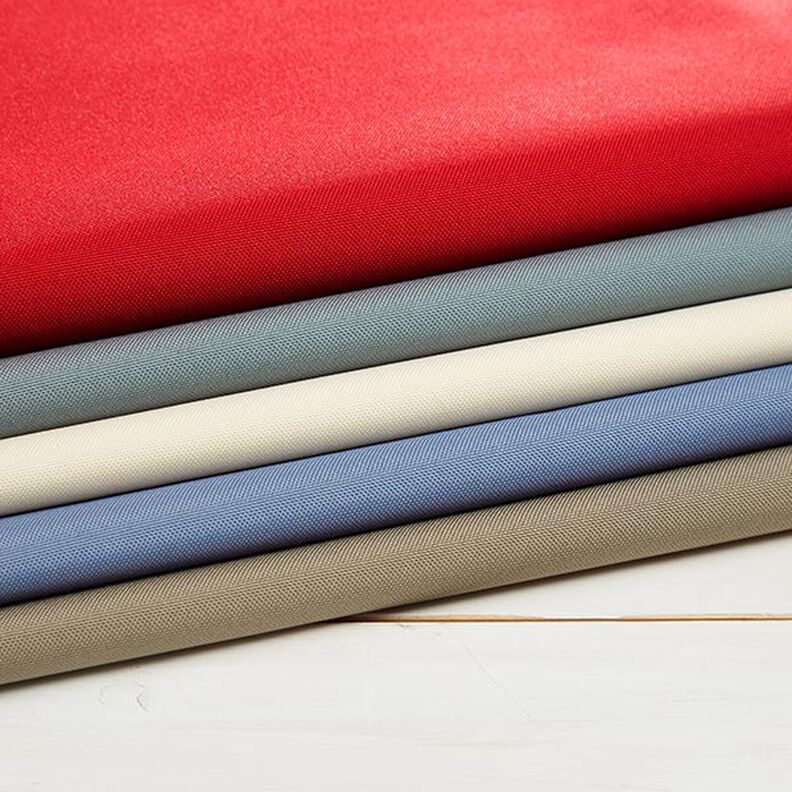 Outdoor stof Panama Ensfarvet – blå,  image number 6