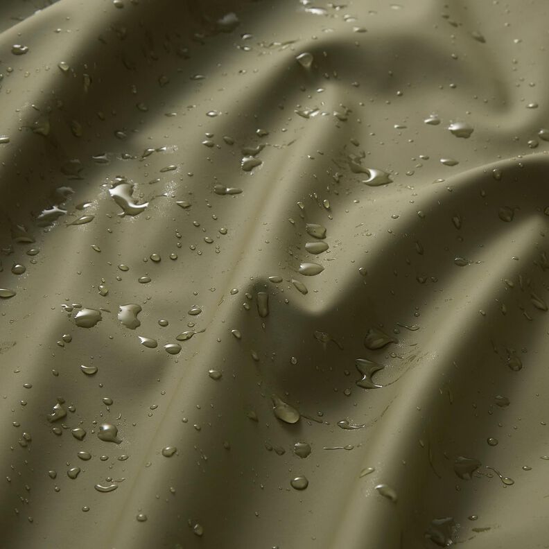 Stof til regnjakker ensfarvet – reed,  image number 3