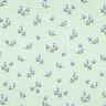 Musselin/Dobbelt-Crincle stof små blomster | Poppy Fabrics – lys mint,  thumbnail number 1