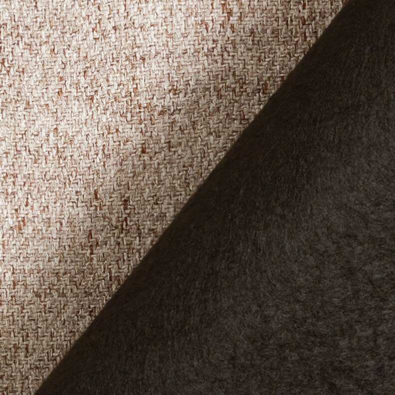 Polsterstof Kiper-look – beige | Reststykke 80cm,  image number 3