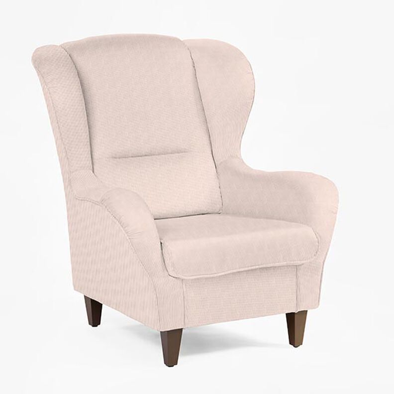 Polsterstof Fløjslook Fjord – rosé,  image number 5