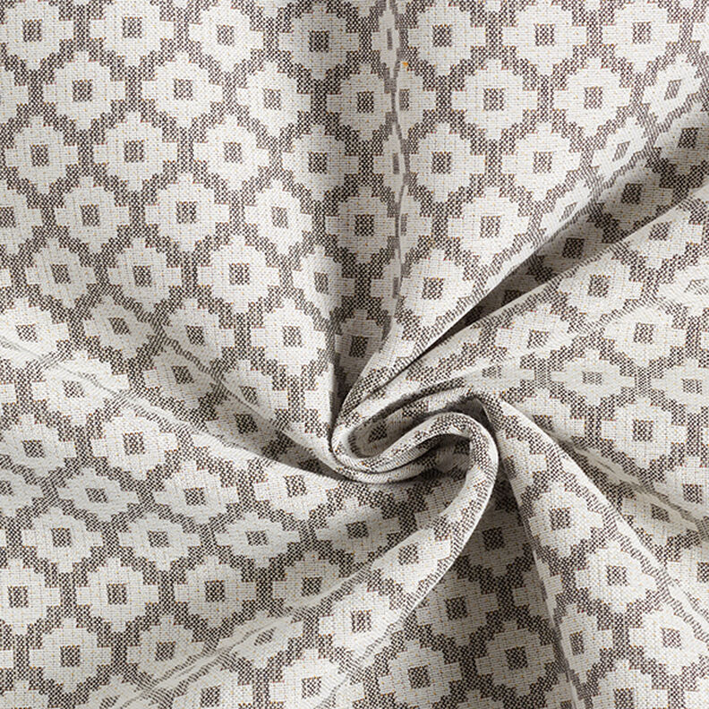 Outdoorstof jacquard Romber – grå,  image number 3