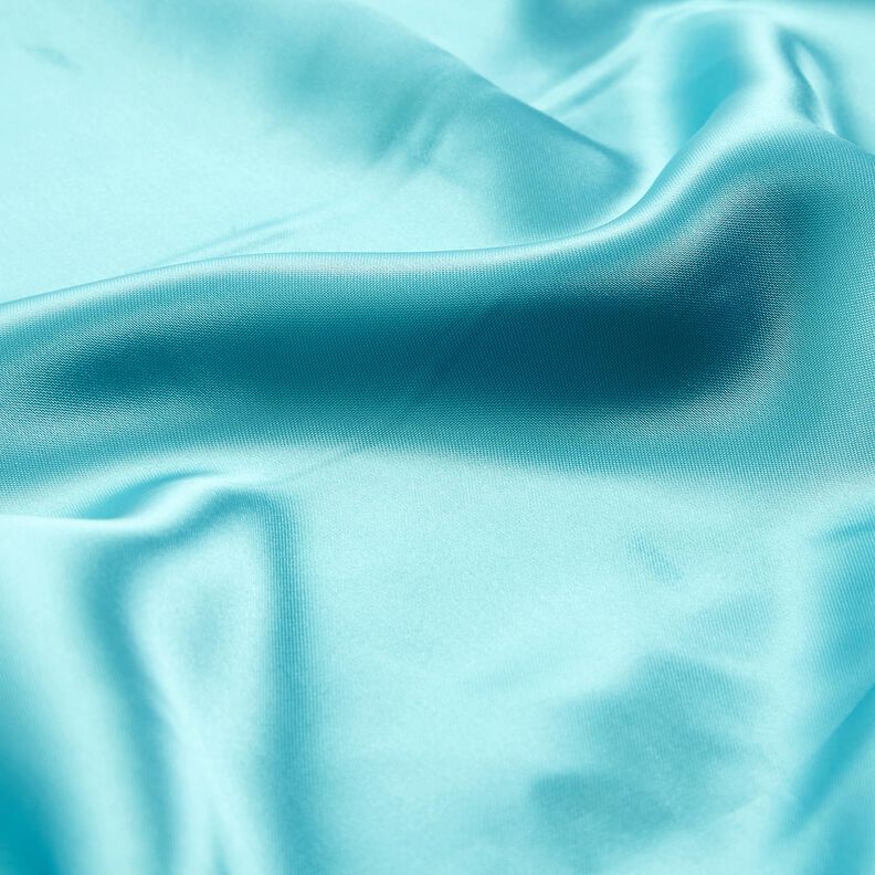 Satinfor ensfarvet – aquablå,  image number 2