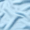Cashmere fleece ensfarvet – lyseblå,  thumbnail number 2