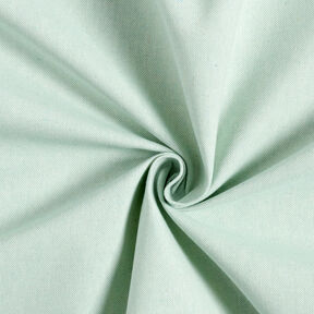 Dekorationsstof Halvpanama farverigt stof – eukalyptus/natur, 