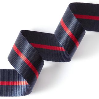 Bæltebånd striber [35mm] – blå/rød, 