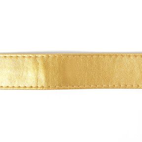 Taskerem kunstigt skind – guld metallisk, 