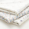 Bomuldsjersey søde blomster  – uldhvid,  thumbnail number 5