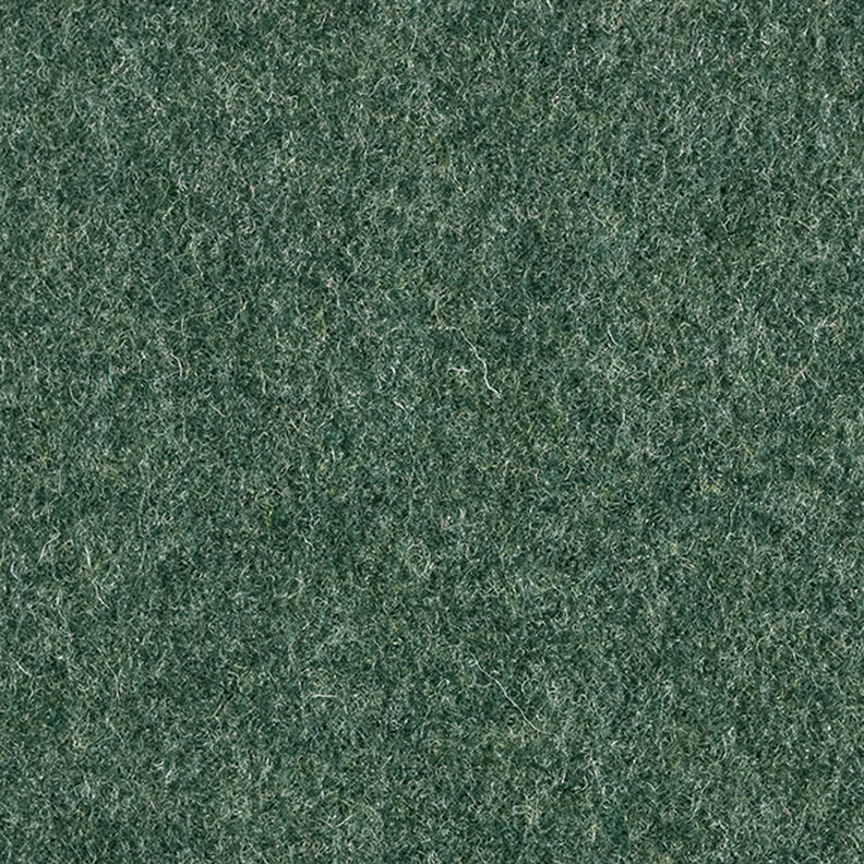 Uld-walkloden Melange – mørkegrøn,  image number 5