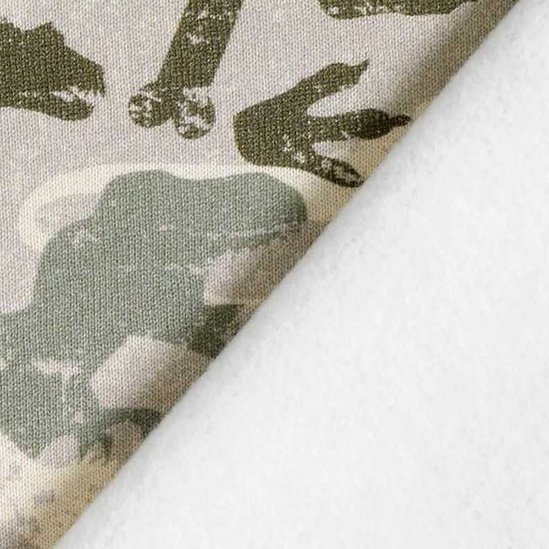 Sweatshirt lodden camouflage-dinoer Melange – lys taupe/reed,  image number 4