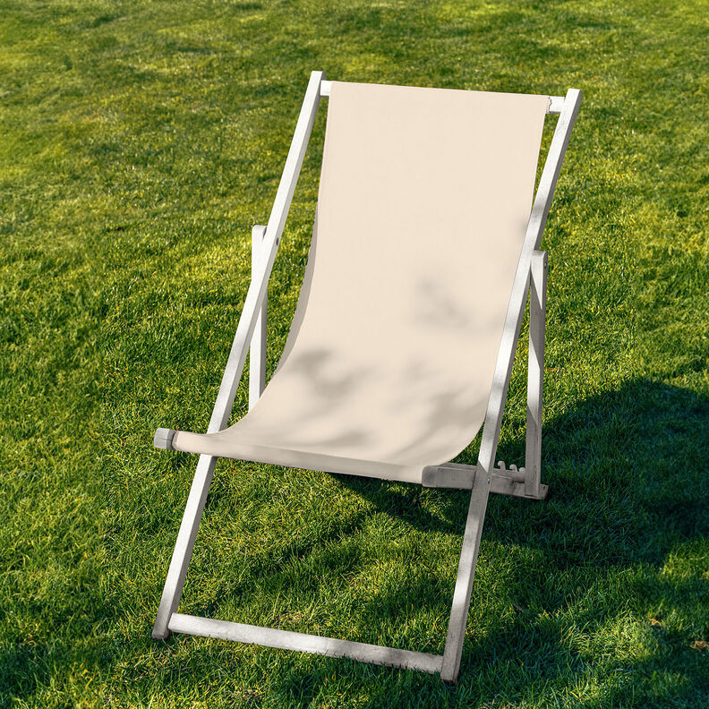 Outdoor Liggestolstof Ensfarvet 44 cm – lysebeige,  image number 4